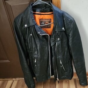 Black Leather Jacket for Women